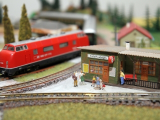 Vasútmodell kiállítás - fotó: Sándor Judit