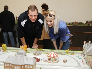 Vasútmodell kiállítás - fotó: Sándor Judit