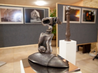 Gombos István kiállítása a Pannonban - fotó: Ónodi Zoltán