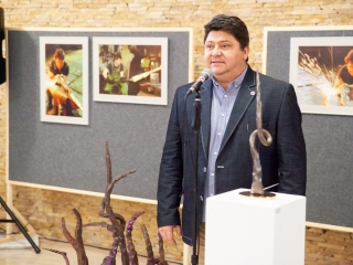 Gombos István kiállítása a Pannonban - fotó: Ónodi Zoltán