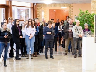 Gombos István kiállítása a Pannonban - fotó: Ónodi Zoltán