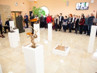 Gombos István kiállítása a Pannonban - fotó: Ónodi Zoltán