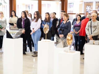 Gombos István kiállítása a Pannonban - fotó: Ónodi Zoltán