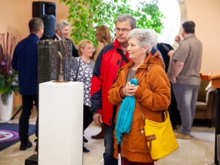 Gombos István kiállítása a Pannonban - fotó: Ónodi Zoltán