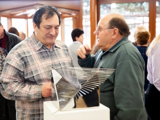 Gombos István kiállítása a Pannonban - fotó: Ónodi Zoltán