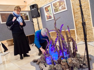 Gombos István kiállítása a Pannonban - fotó: Ónodi Zoltán