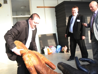 Birkózó csarnokot avattak! - fotó: Sándor Judit