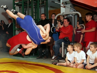 Birkózó csarnokot avattak! - fotó: Sándor Judit