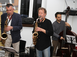Borbély-Dresch Quartet a Művészben - fotó: Sándor Judit