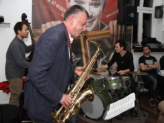 Borbély-Dresch Quartet a Művészben - fotó: Sándor Judit