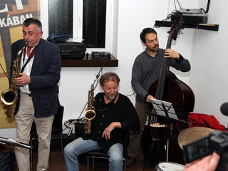 Borbély-Dresch Quartet a Művészben - fotó: Sándor Judit