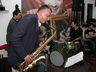 Borbély-Dresch Quartet a Művészben - fotó: Sándor Judit