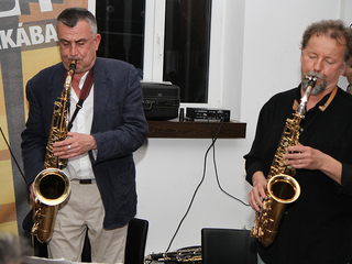 Borbély-Dresch Quartet a Művészben - fotó: Sándor Judit