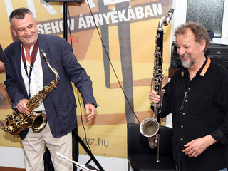 Borbély-Dresch Quartet a Művészben - fotó: Sándor Judit