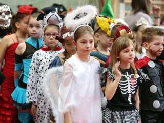 Farsang a Dózsa iskolában (2019) - fotó: Sándor Judit