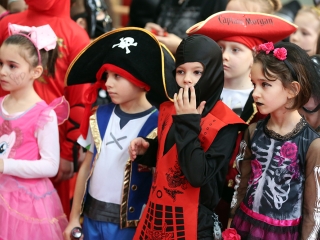 Farsang a Dózsa iskolában (2019) - fotó: Sándor Judit