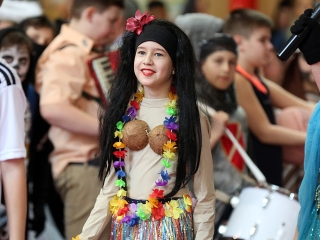 Farsang a Dózsa iskolában (2019) - fotó: Sándor Judit