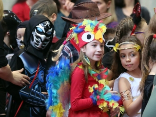 Farsang a Dózsa iskolában (2019) - fotó: Sándor Judit