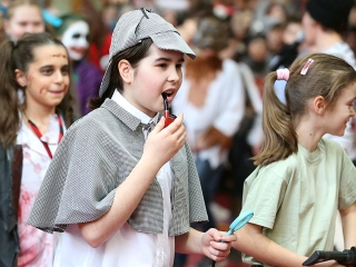 Farsang a Dózsa iskolában (2019) - fotó: Sándor Judit