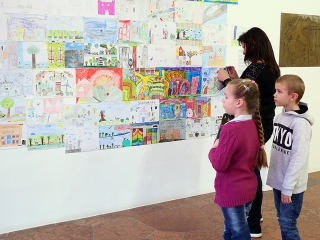 Minikiállítás a KMI-ben - fotó: Sándor Judit