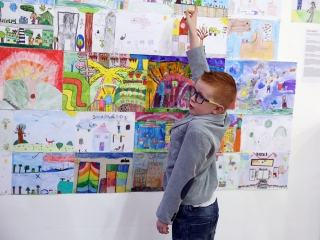 Minikiállítás a KMI-ben - fotó: Sándor Judit