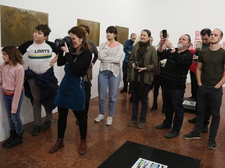 Minikiállítás a KMI-ben - fotó: Sándor Judit