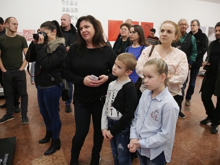 Minikiállítás a KMI-ben - fotó: Sándor Judit