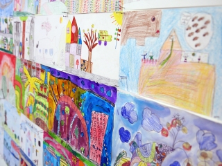 Minikiállítás a KMI-ben - fotó: Sándor Judit