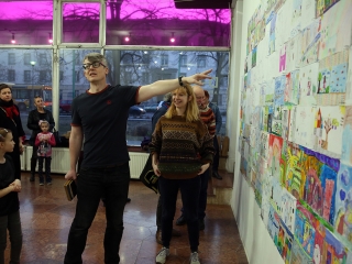 Minikiállítás a KMI-ben - fotó: Sándor Judit