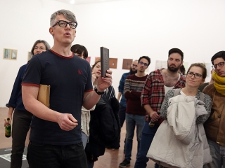 Minikiállítás a KMI-ben - fotó: Sándor Judit