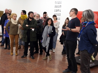 Minikiállítás a KMI-ben - fotó: Sándor Judit