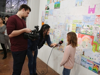 Minikiállítás a KMI-ben - fotó: Sándor Judit