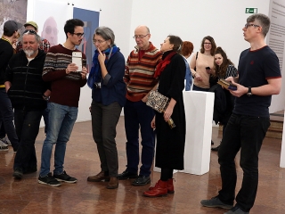 Minikiállítás a KMI-ben - fotó: Sándor Judit