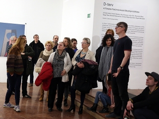 Minikiállítás a KMI-ben - fotó: Sándor Judit