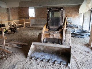 Jó ütemben halad az uszoda felújítása - fotó: Ónodi Zoltán