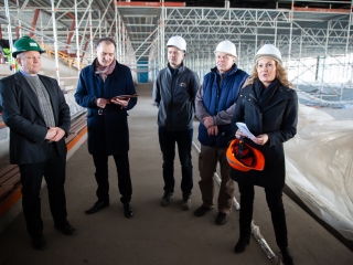 Jó ütemben halad az uszoda felújítása - fotó: Ónodi Zoltán