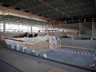 Jó ütemben halad az uszoda felújítása - fotó: Ónodi Zoltán