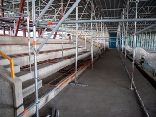 Jó ütemben halad az uszoda felújítása - fotó: Ónodi Zoltán