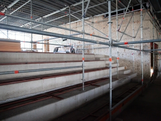 Jó ütemben halad az uszoda felújítása - fotó: Ónodi Zoltán