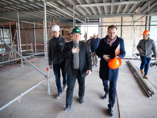 Jó ütemben halad az uszoda felújítása - fotó: Ónodi Zoltán