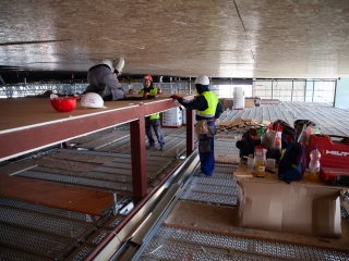 Jó ütemben halad az uszoda felújítása - fotó: Ónodi Zoltán