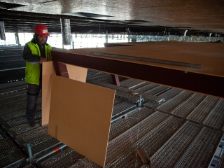 Jó ütemben halad az uszoda felújítása - fotó: Ónodi Zoltán