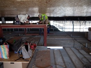 Jó ütemben halad az uszoda felújítása - fotó: Ónodi Zoltán