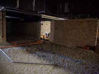 Jó ütemben halad az uszoda felújítása - fotó: Ónodi Zoltán