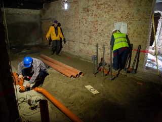 Jó ütemben halad az uszoda felújítása - fotó: Ónodi Zoltán