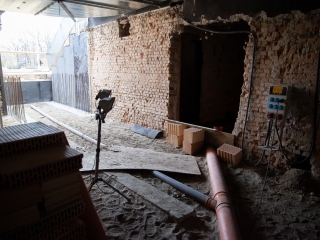 Jó ütemben halad az uszoda felújítása - fotó: Ónodi Zoltán