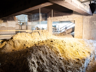 Jó ütemben halad az uszoda felújítása - fotó: Ónodi Zoltán