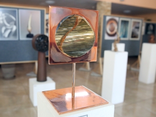 Tárlatvezetés a Pannonban - fotó: Sándor Judit