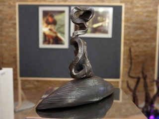 Tárlatvezetés a Pannonban - fotó: Sándor Judit