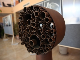 Tárlatvezetés a Pannonban - fotó: Sándor Judit